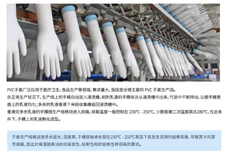 PVC手套链条油