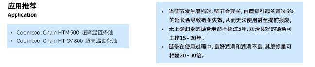 超高温链条应用